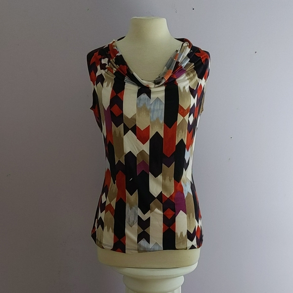 Cowl neck sleeveless Sz M - Picture 1 of 5